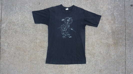 Vintage 1970s Hand Drawn Jerry Garcia Artwork Tshirt