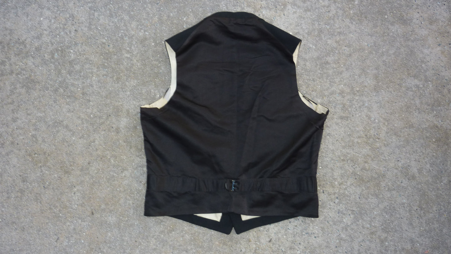 Antique Single Breasted Waistcoat Dated 1907