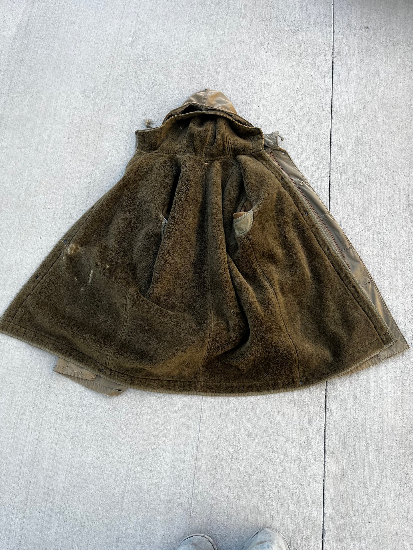 Vintage 1940s WWII m149 military parka