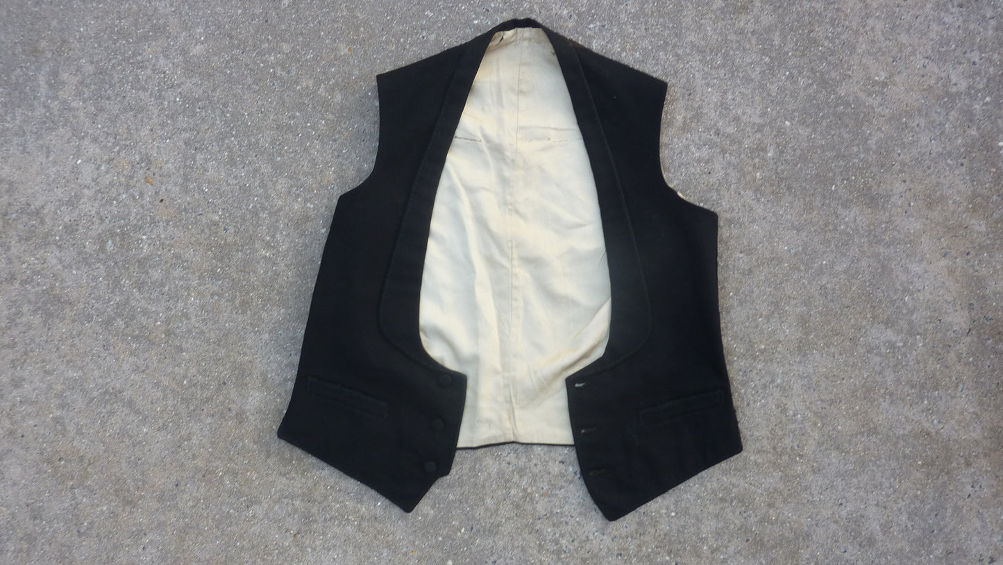 Antique Single Breasted Waistcoat Dated 1907