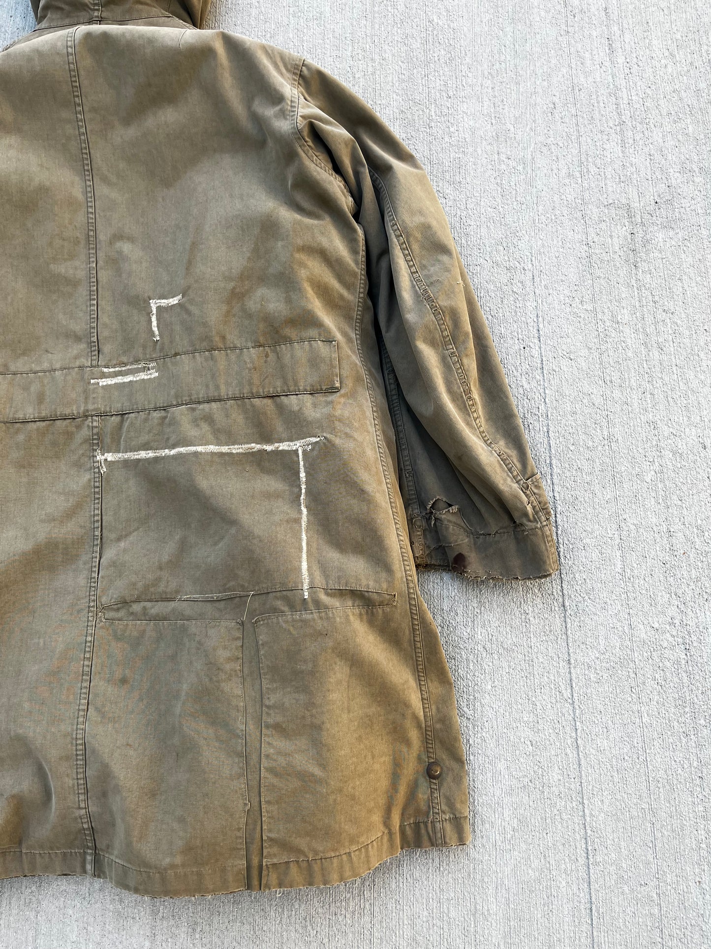 Vintage 1940s WWII m149 military parka