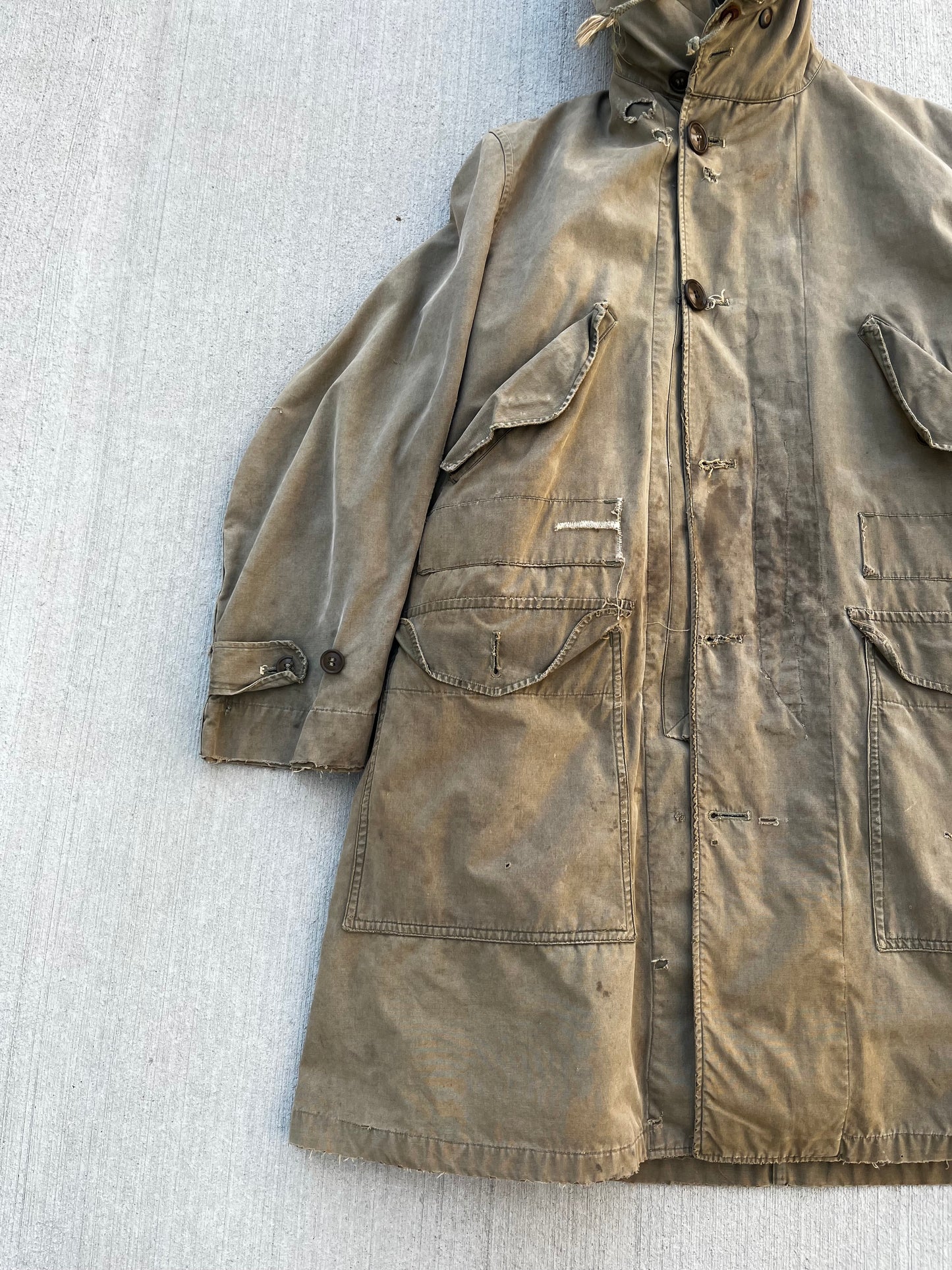Vintage 1940s WWII m149 military parka