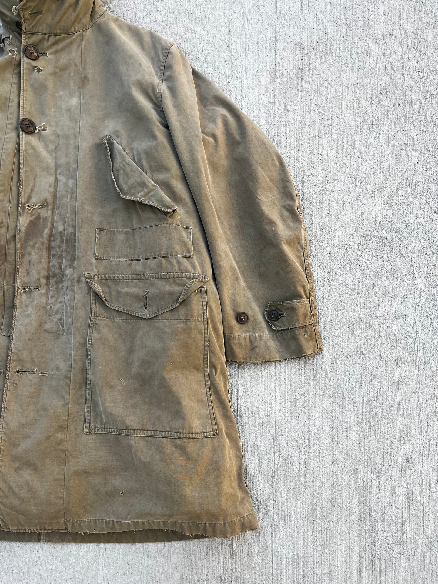 Vintage 1940s WWII m149 military parka