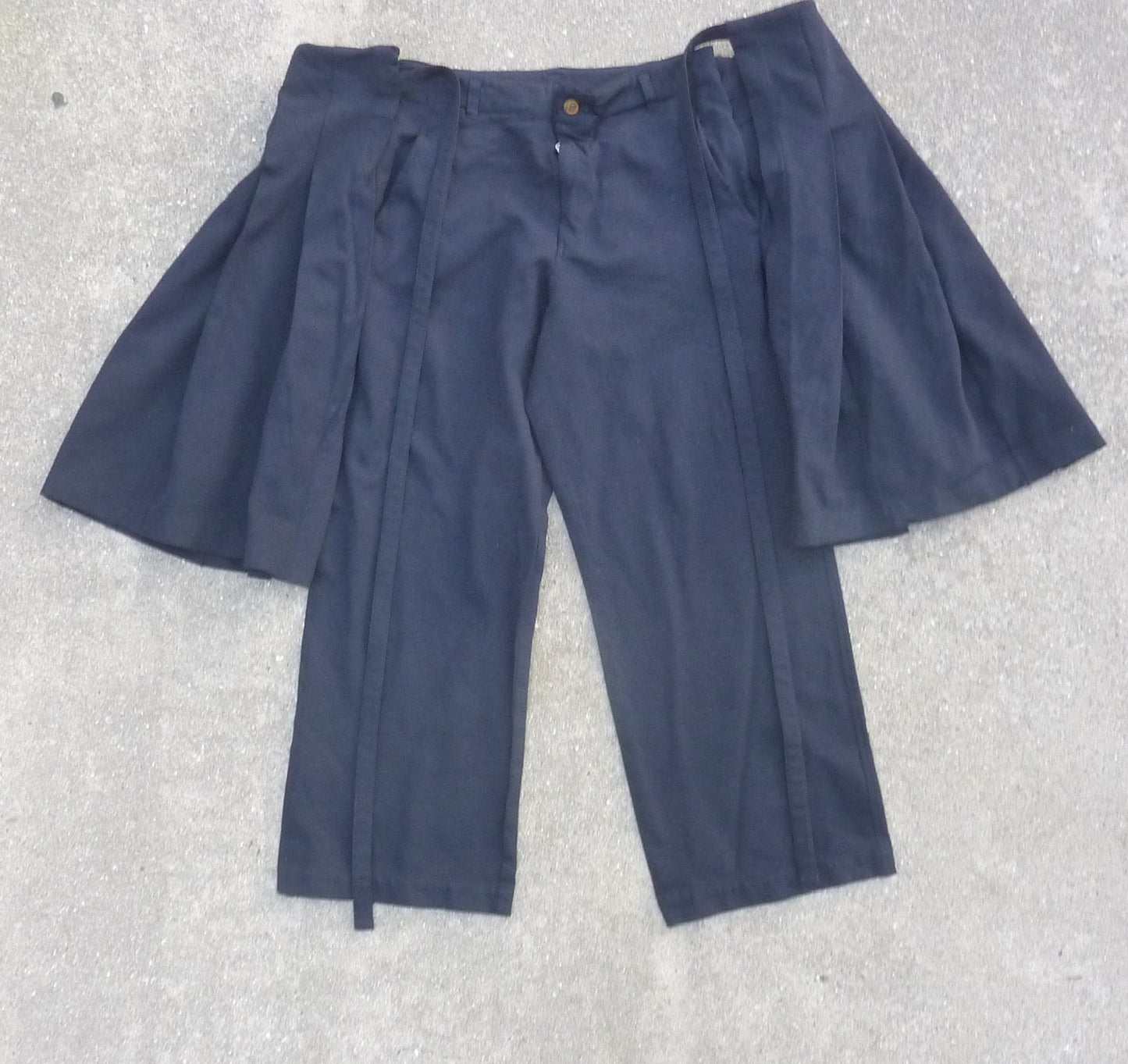 Comme Des Garcons Homme Plus Trouser with Adjustable Attached Skirt