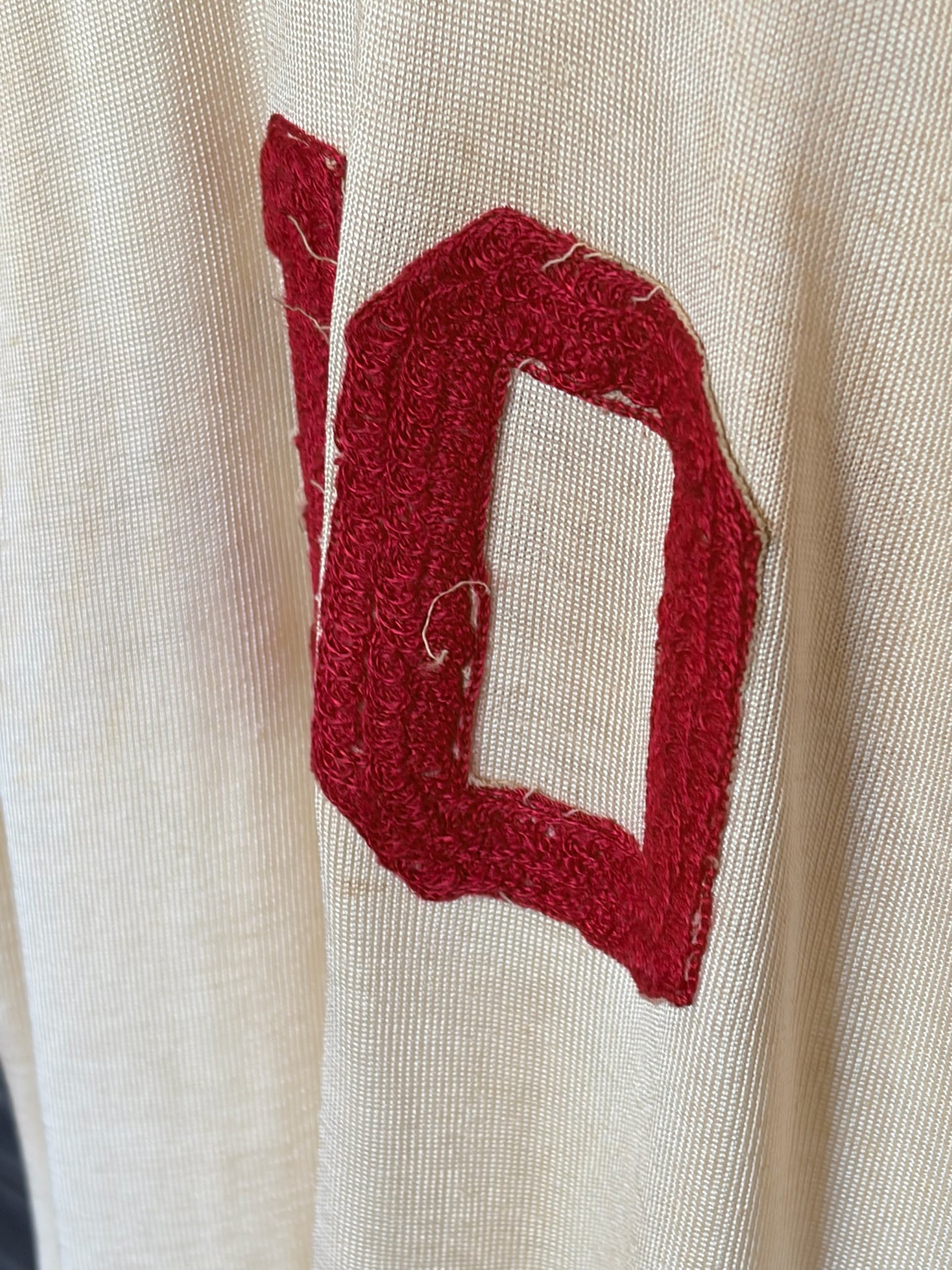 Vintage 1930s/40s Chain-stitched redskins Durene Tank Size Xs