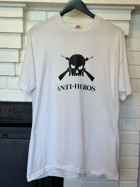 Vintage 1990s Anti-Heroes Georgia Punk Band tshirt Size Xl