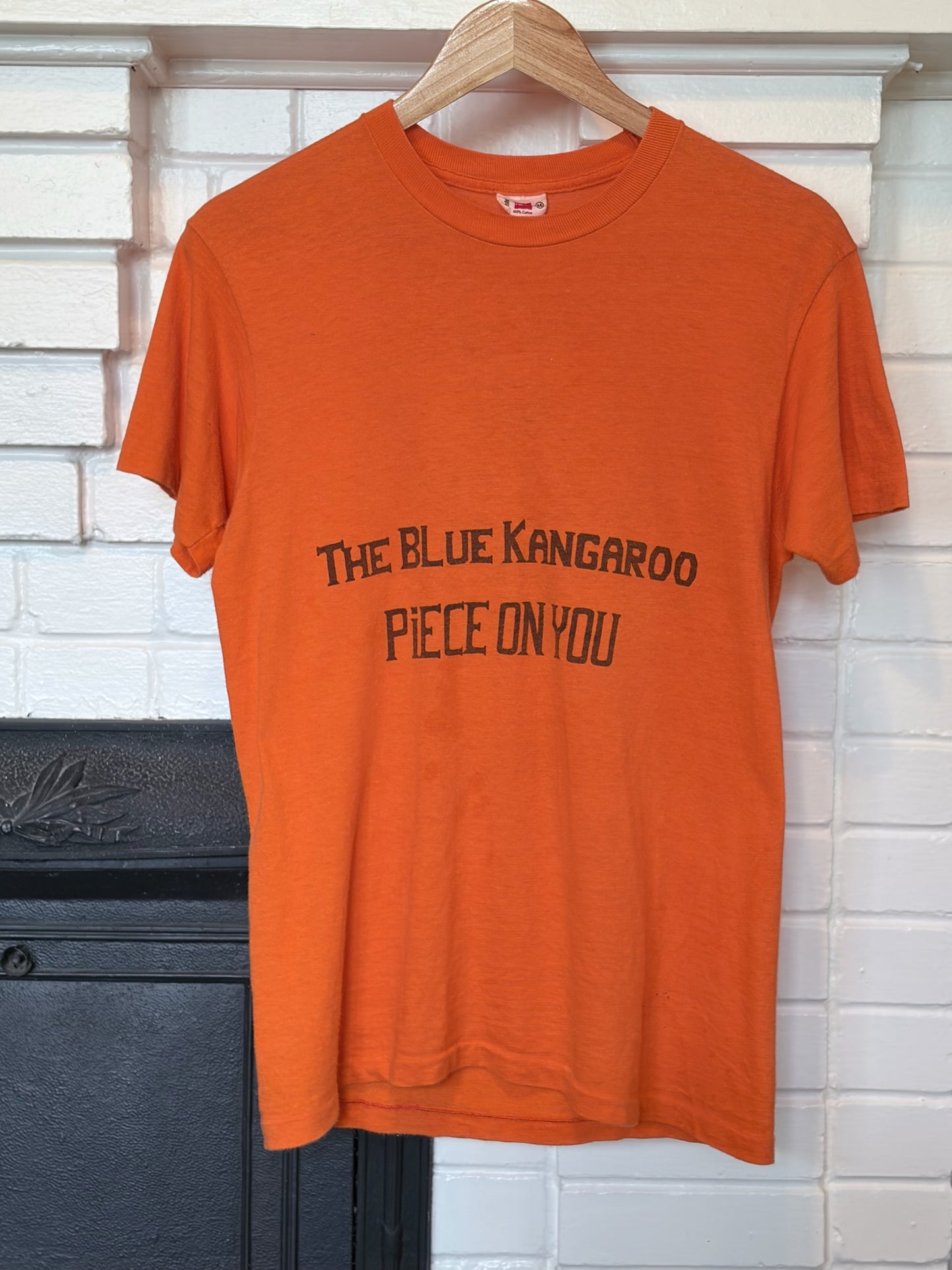 Vintage 1960s Fuck You Kangaroo Tee Shirt Size S