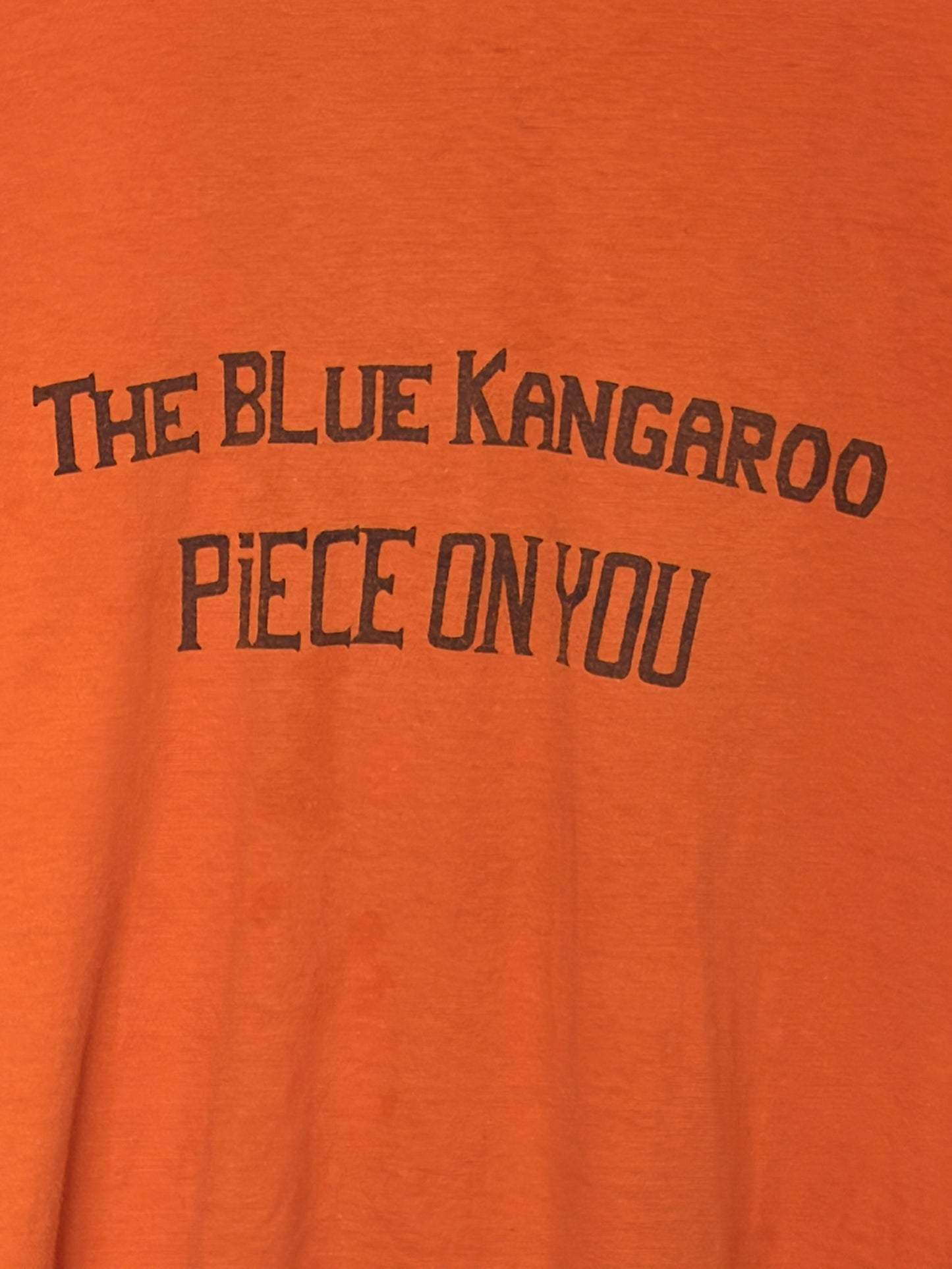 Vintage 1960s Fuck You Kangaroo Tee Shirt Size S