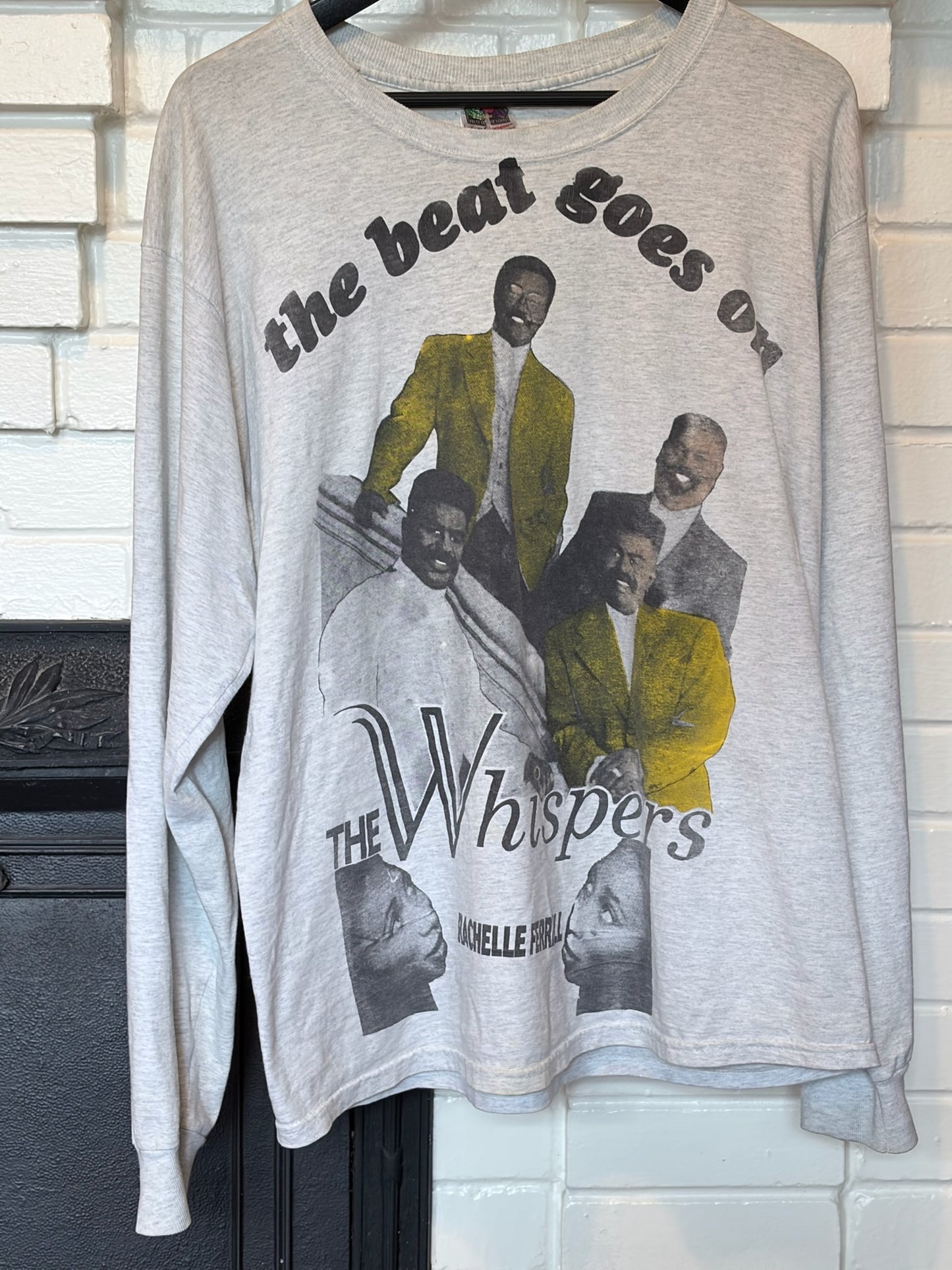 Vintage 1990s Whispers Bootleg Long Sleeve Tee Size L