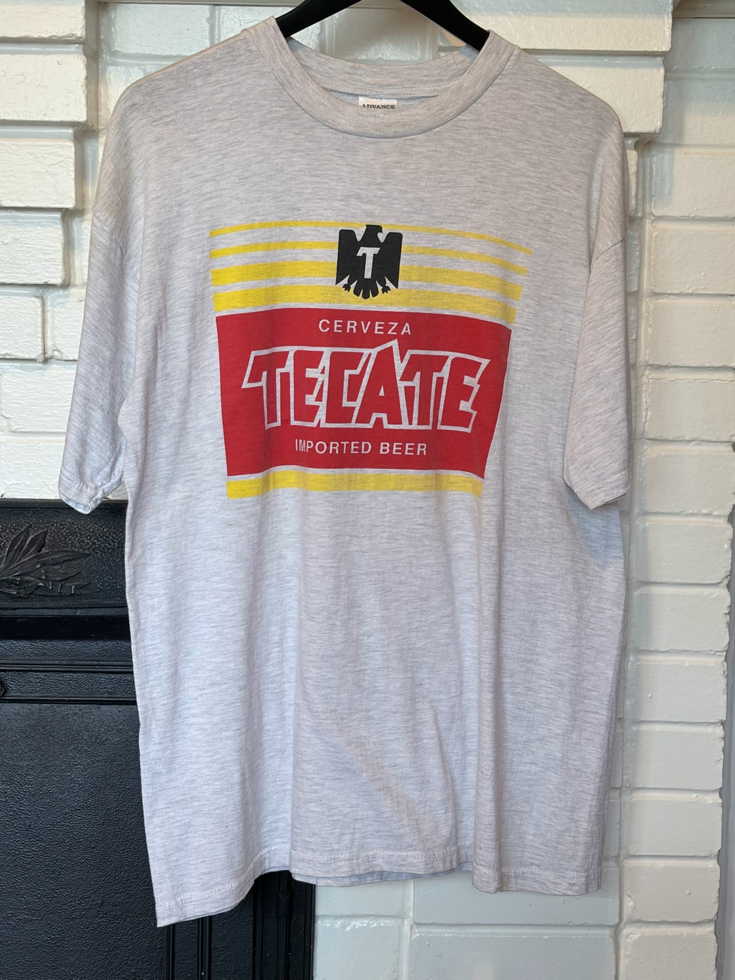 Vintage 1990s Rare Tecate Beer Promo Tee Size XL