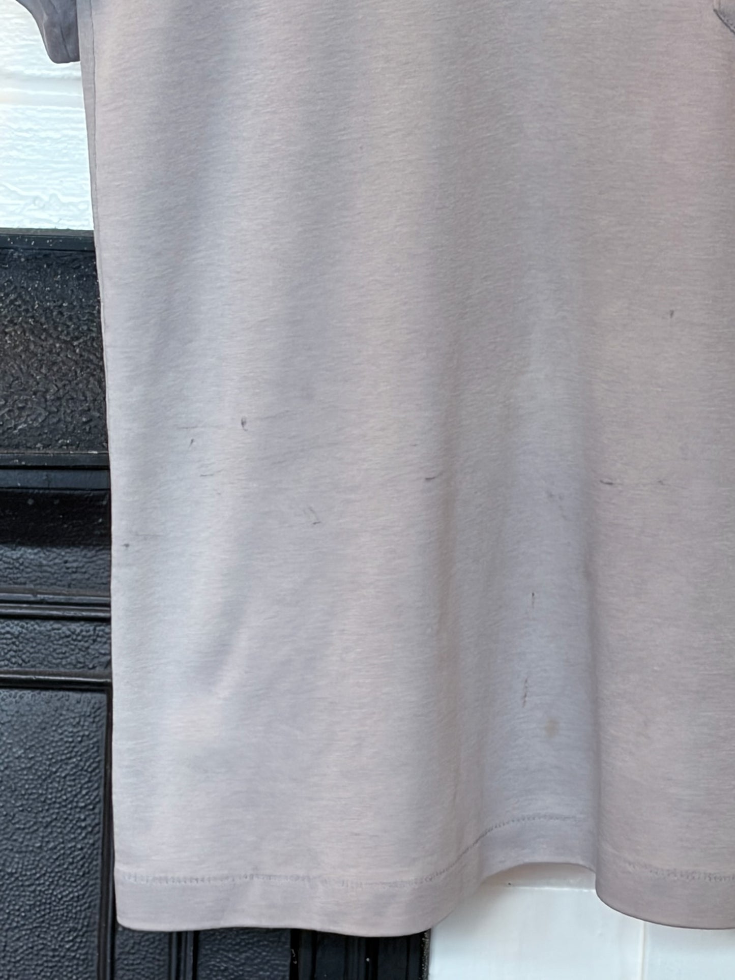 Vintage 1950s/60s Mock-neck Raglan Pocket T-shirt Size S