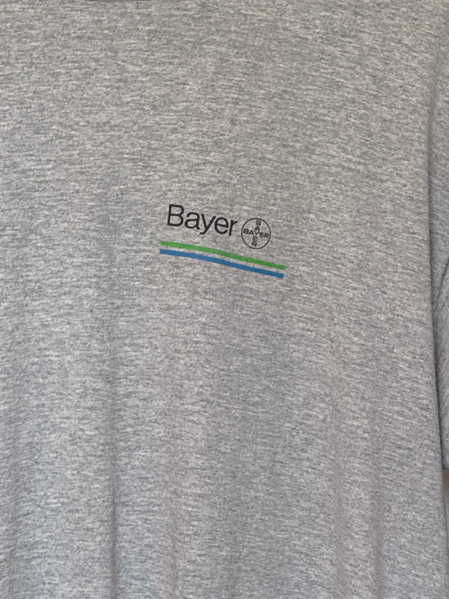 Vintage 1990s Rare Bayer Pharmaceuticals Tee Shirt Size XL